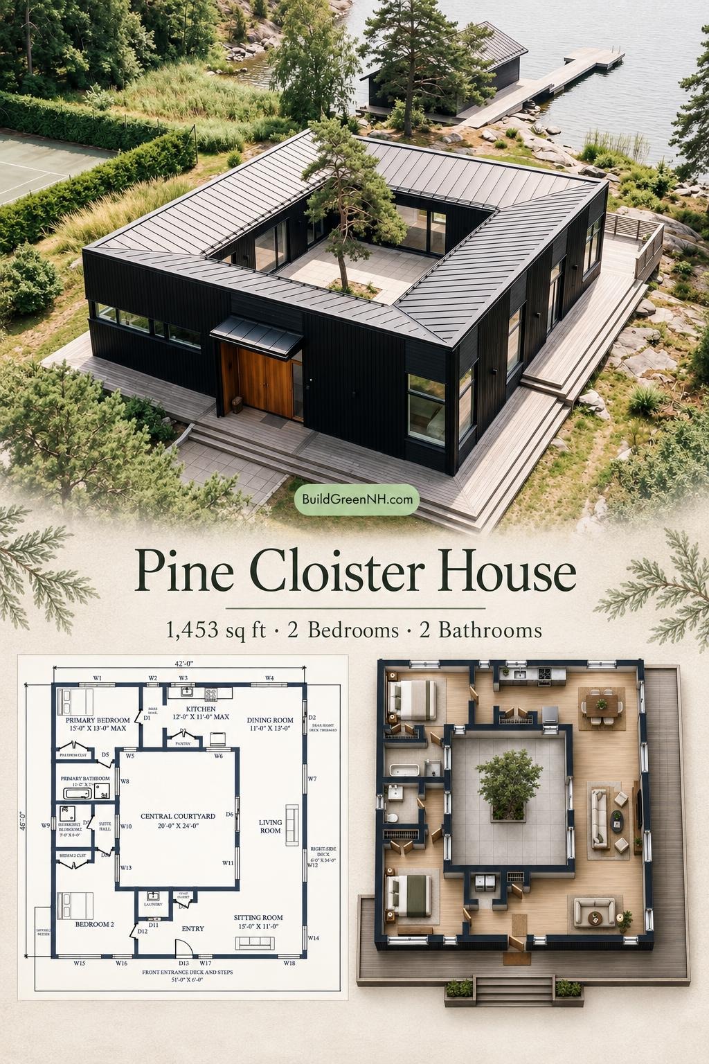 Pine Cloister House Floor Plan
