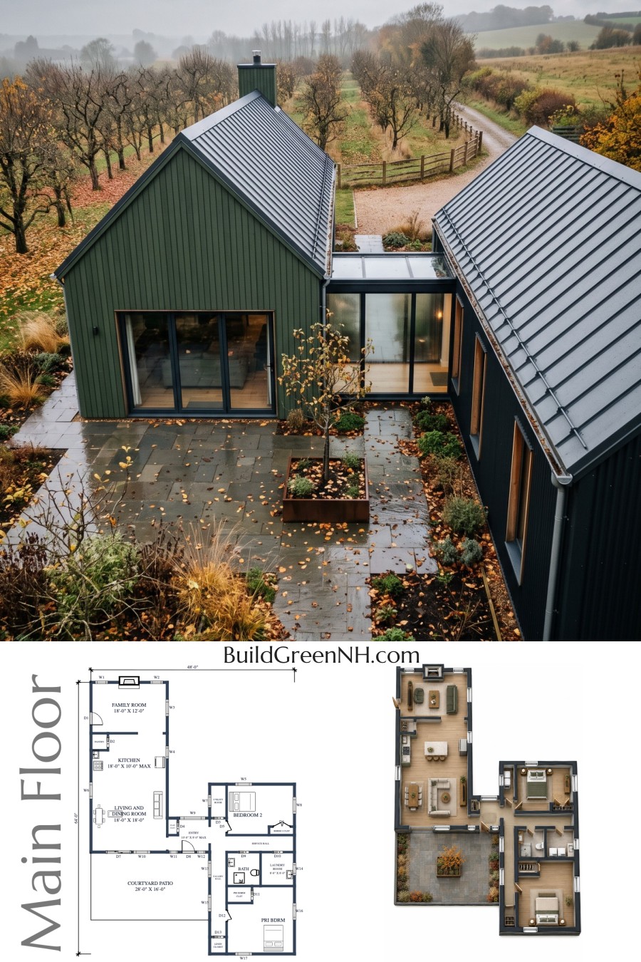 Orchard Link Barn House Floor Plan