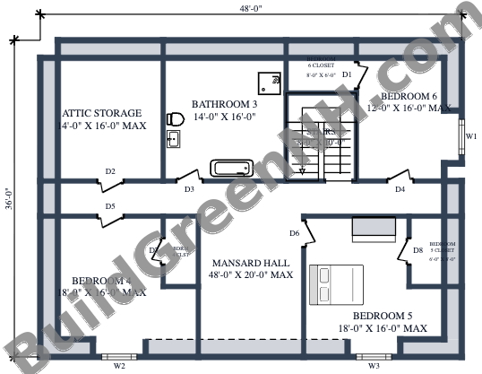 Mansard Floor