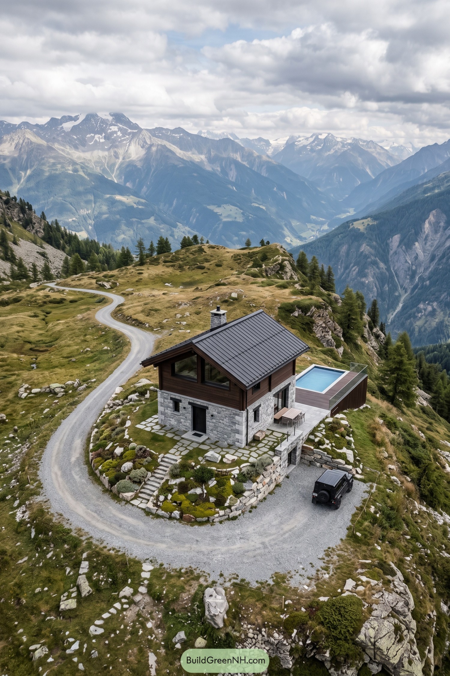20 Stone Cabins With Pools for Swimming Straight Into a Fairytale